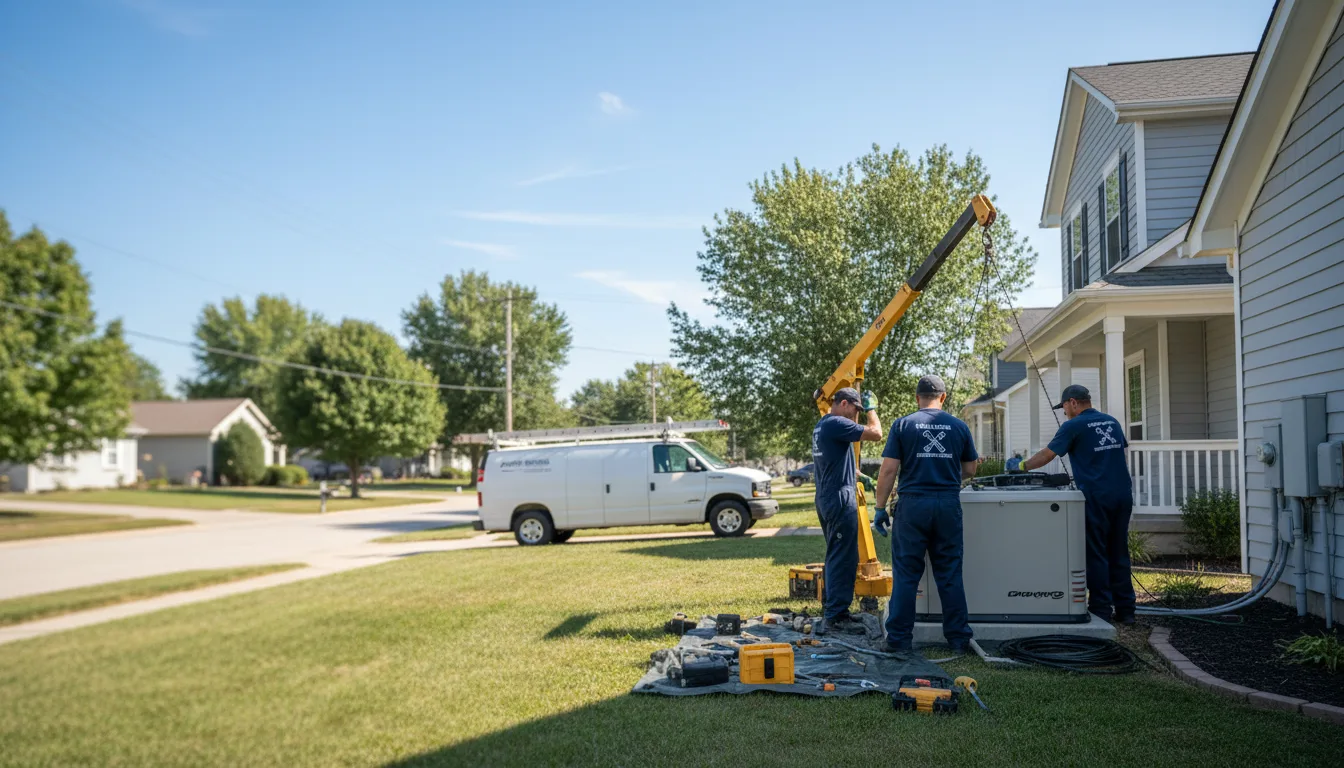 Generator Installation in Melissa, TX near me